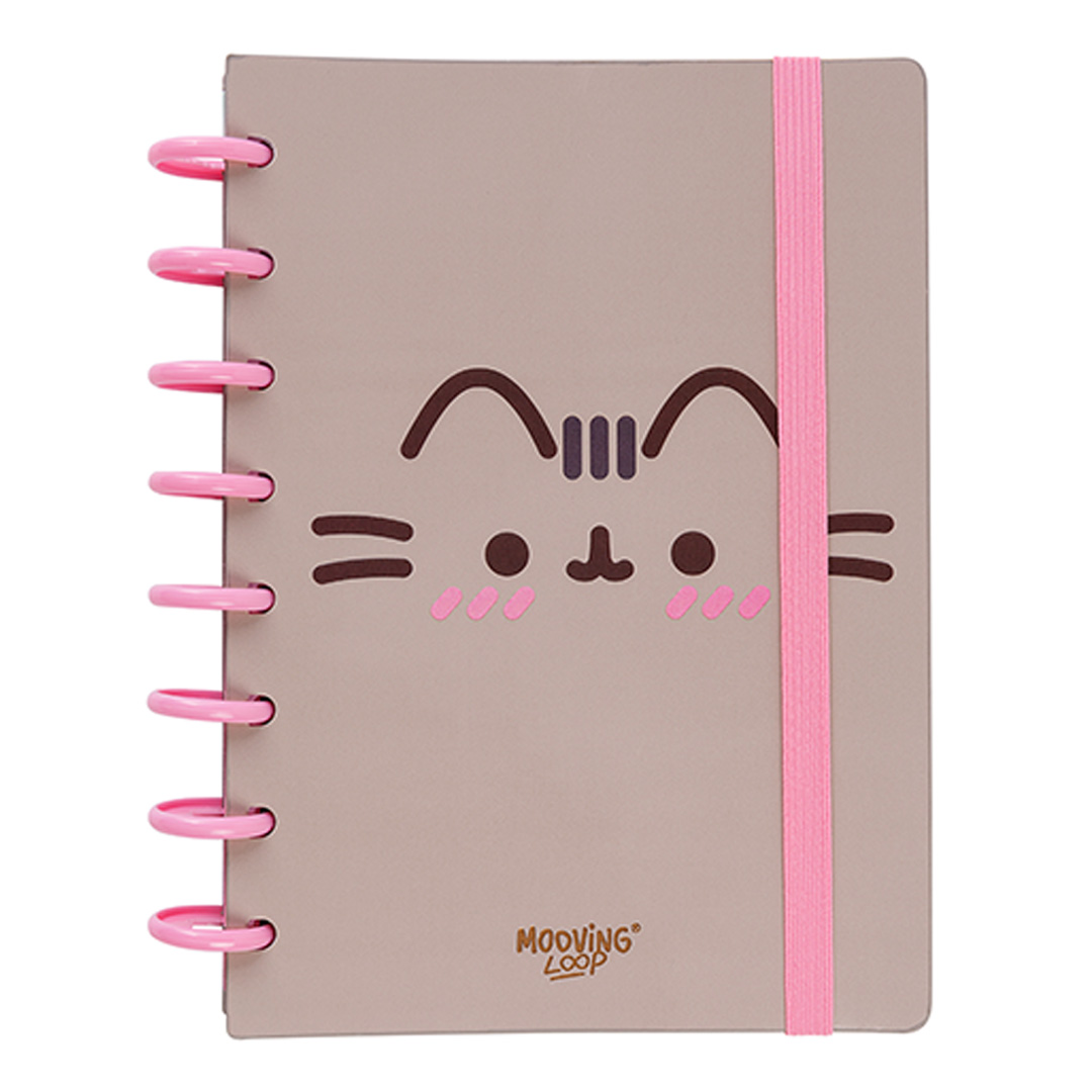  CUADERNO MOOVING LOOP A5 A DISCOS  PUSHEEN