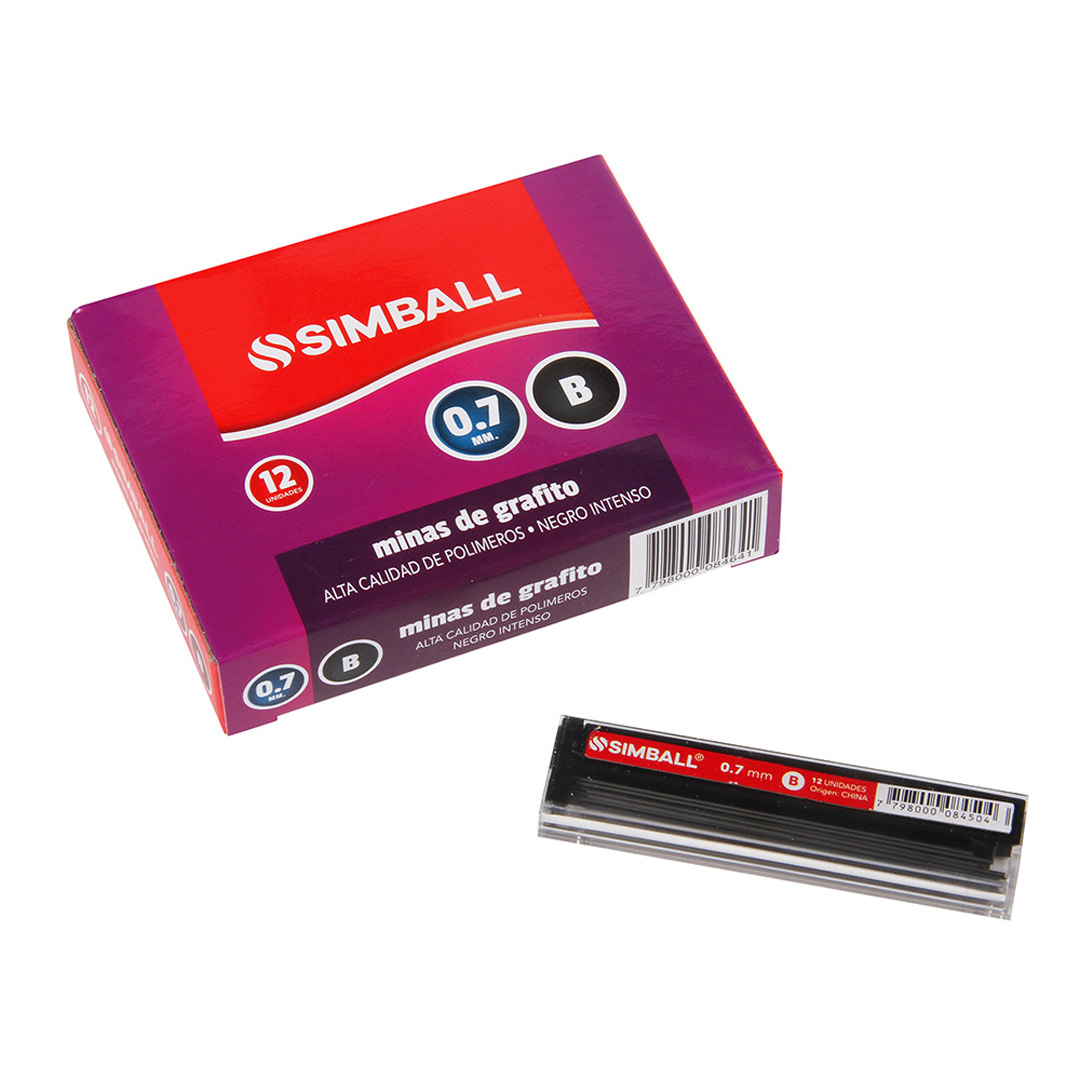  MINA LAPIZ MECANICO SIMBALL 0.7 B