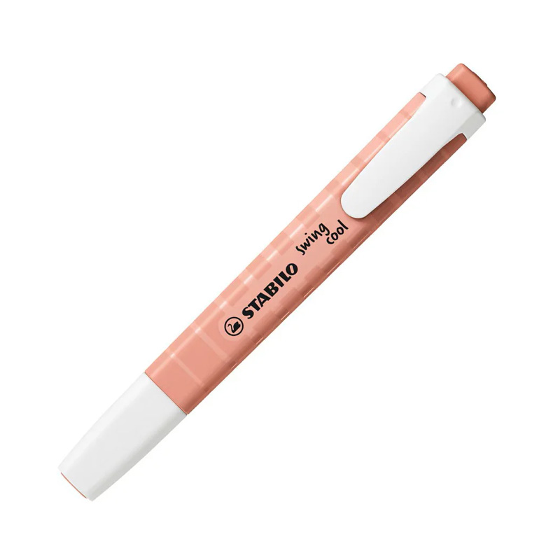  RESALTADOR FINO STABILO SWING COOL X10;
PASTEL SIENA