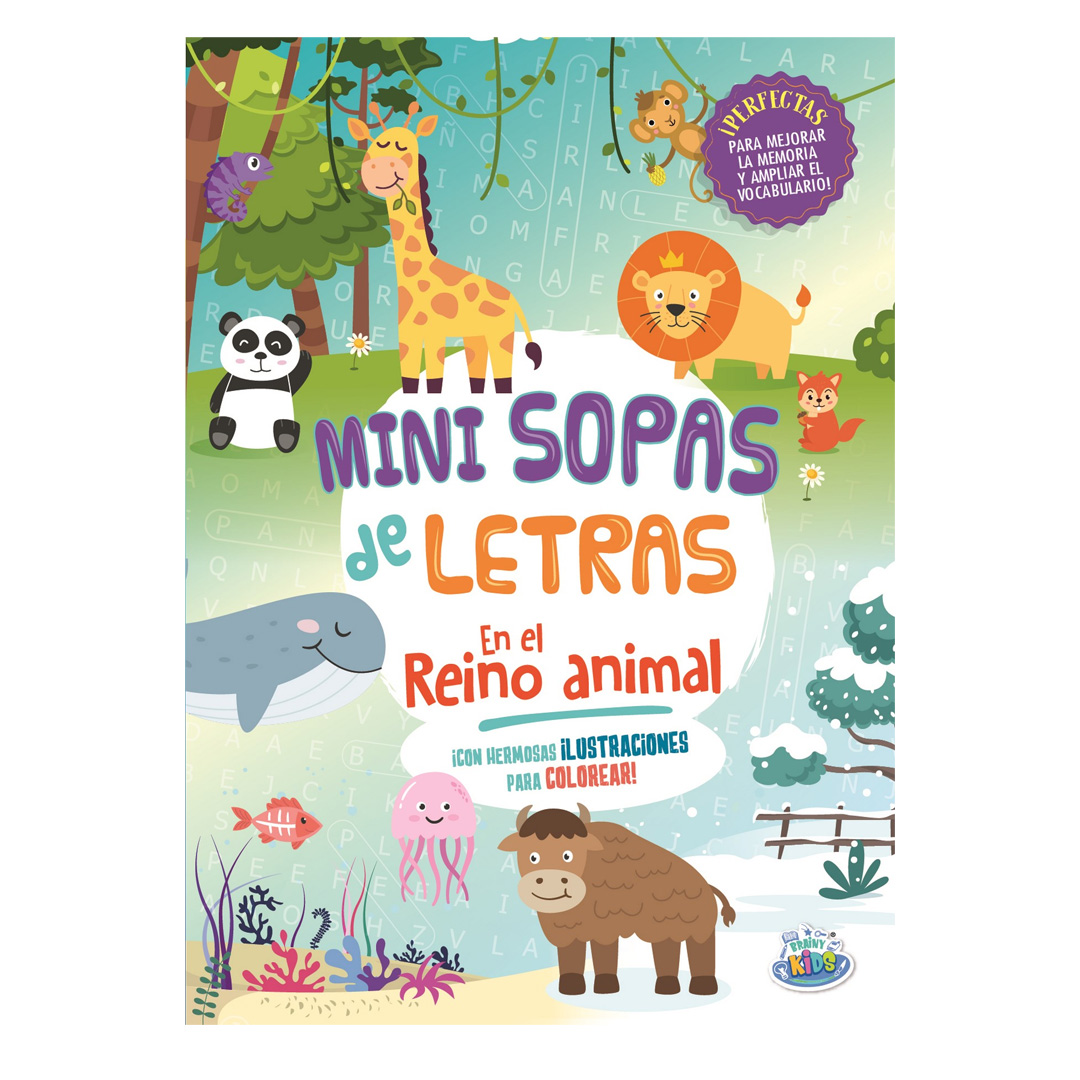  LIBRO PLOW MINI SOPAS DE LETRAS REINOANIMAL