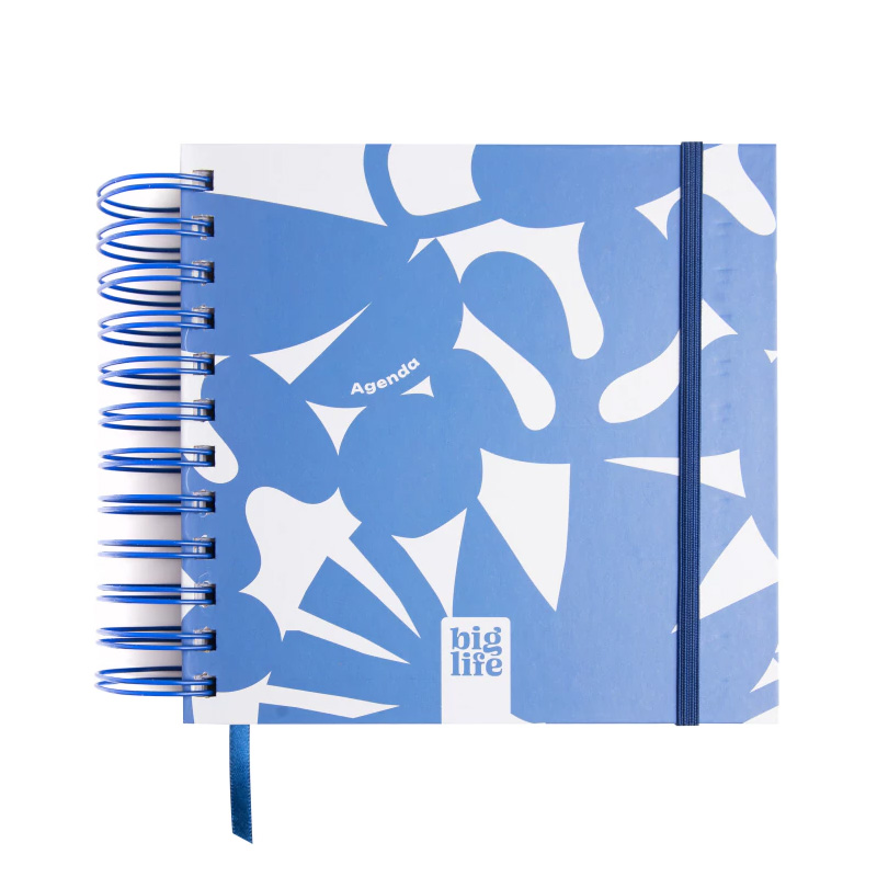  AGENDA BIG LIFE 16X16 PERPETUA BLUE