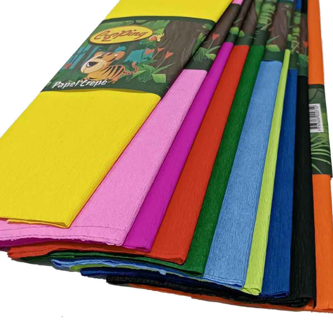  PAPEL CREPE CREPING SURTIDO X10H