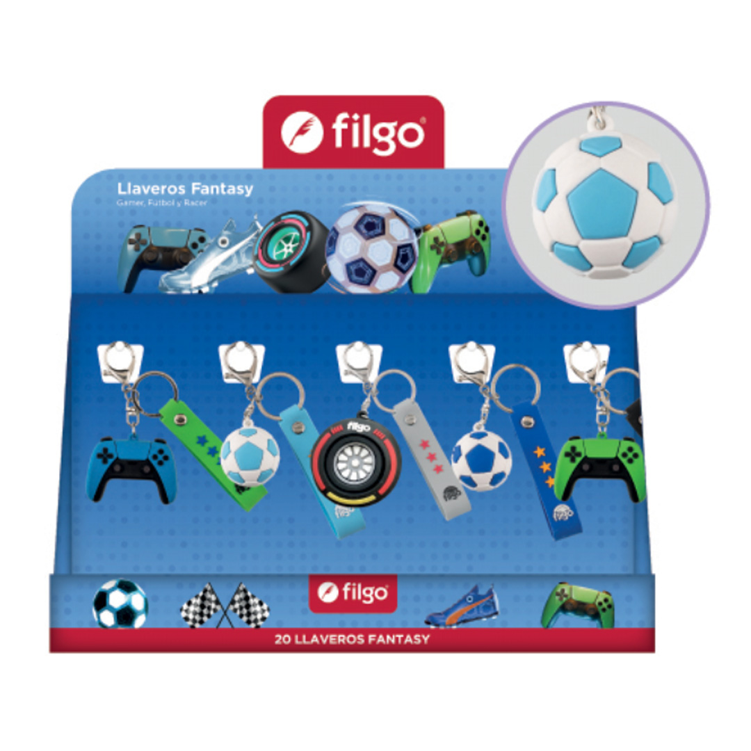 LLAVERO FILGO PVC FANTASY DISPLAY X20;
NENE