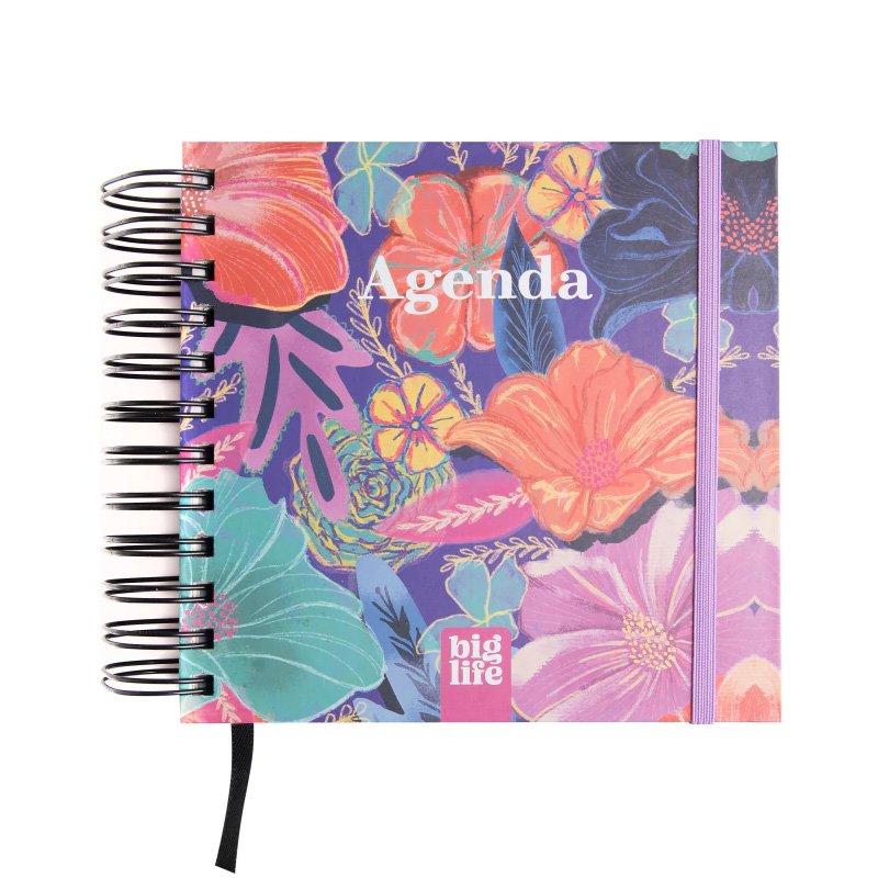  AGENDA BIG LIFE 16X16 PERPETUA FLORAL