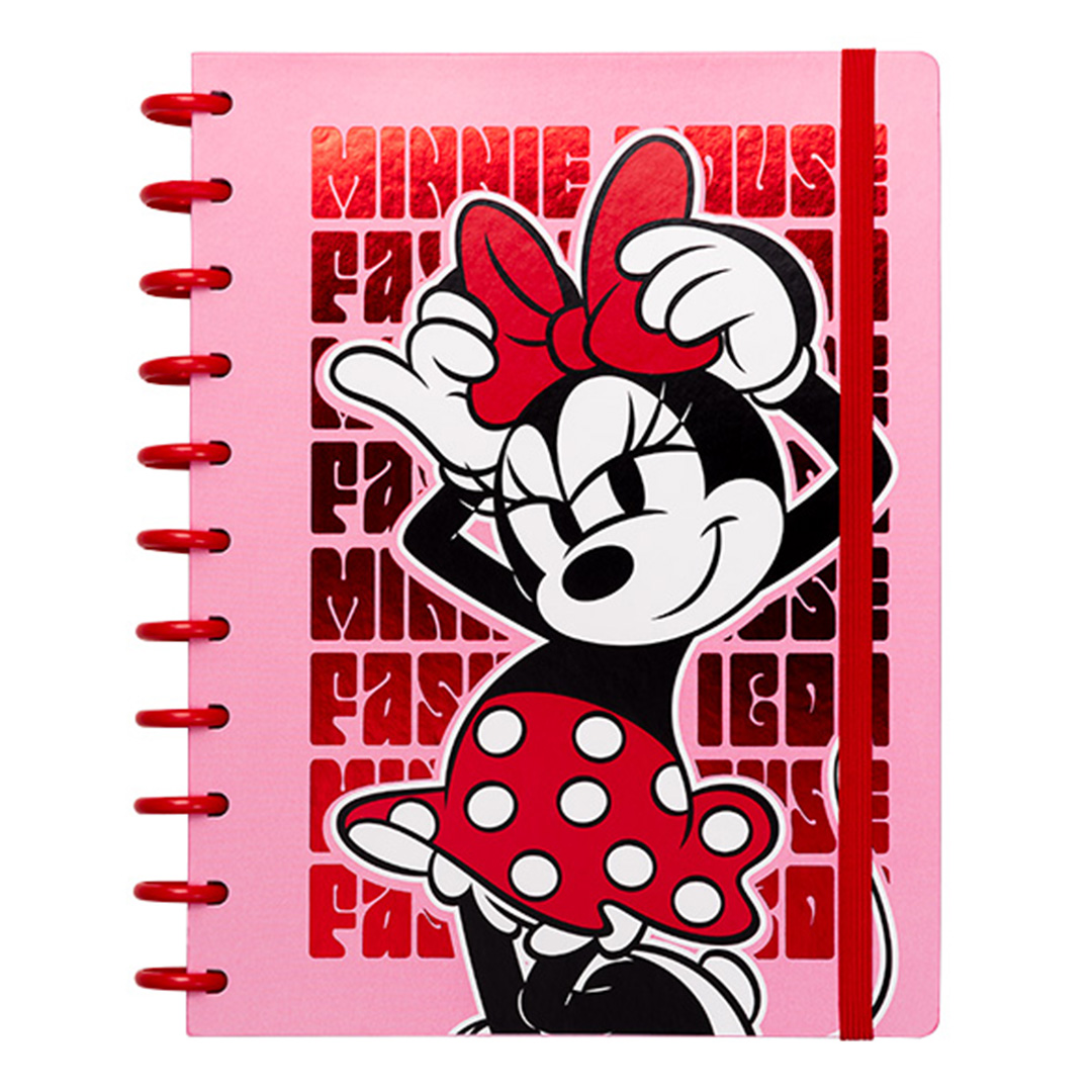  CUADERNO MOOVING LOOP CARTA A DISCOS  MINNIE
