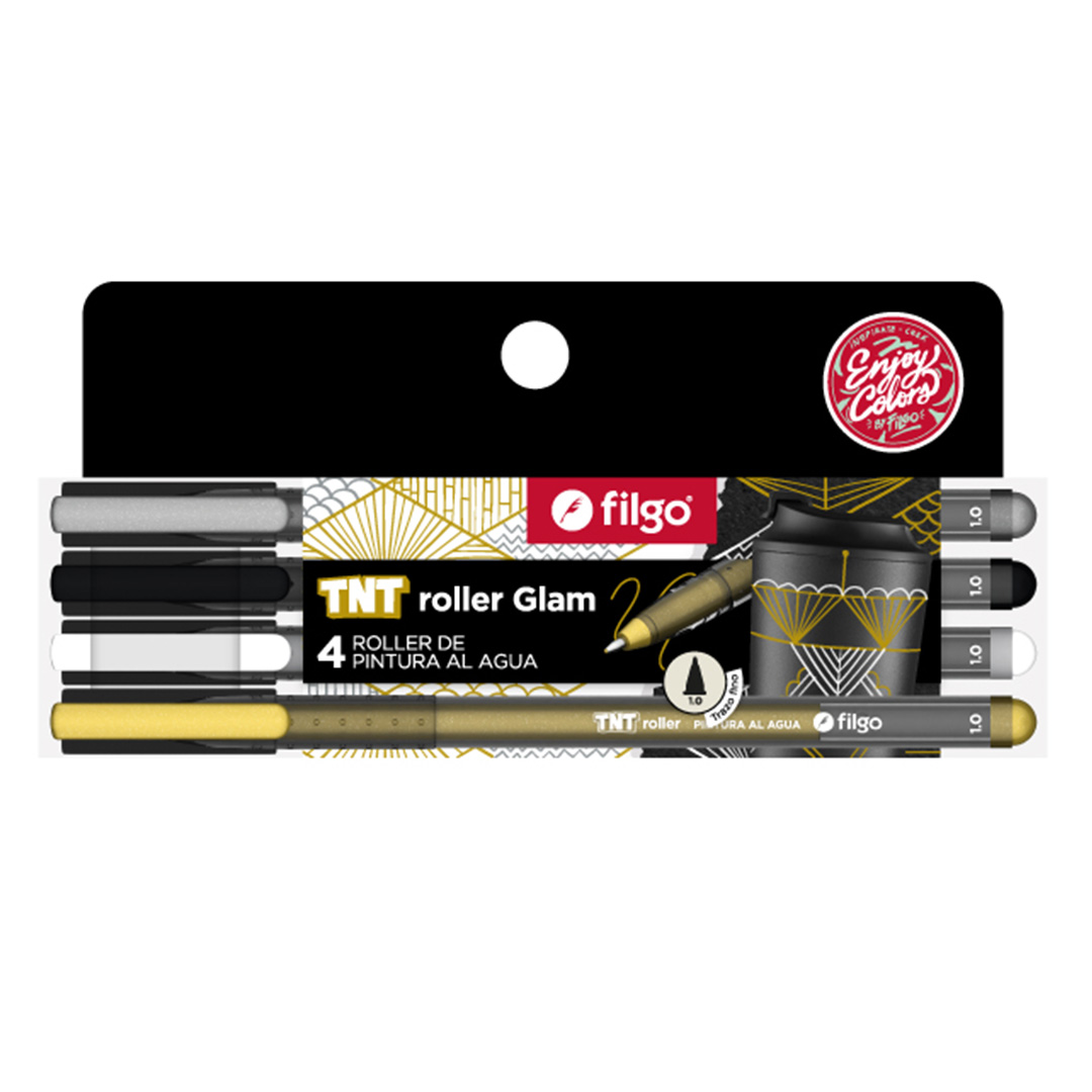  ROLLER PINTURA AL AGUA FILGO TNT GLAMX4