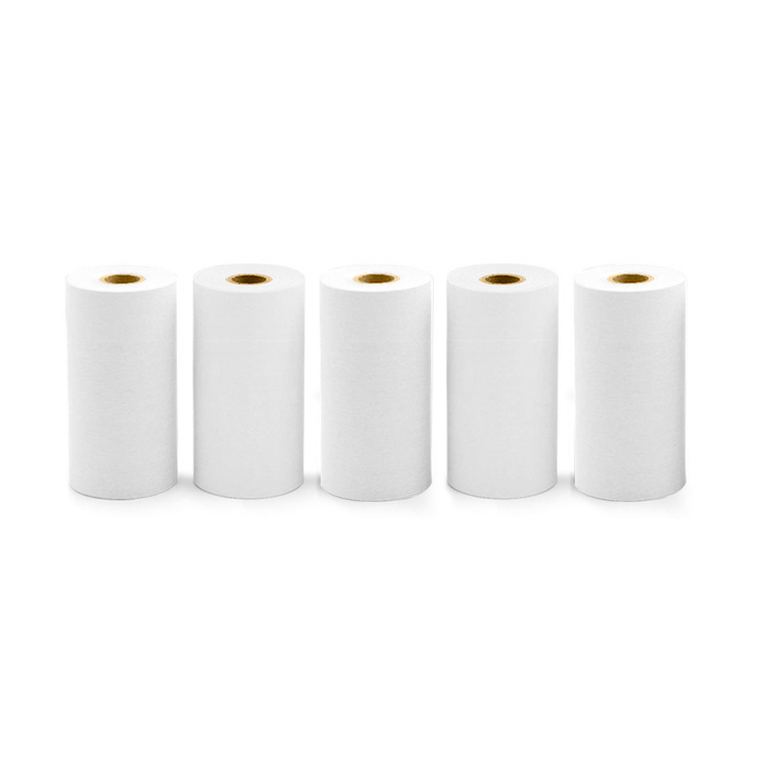  PAPEL IMPRESORA IBICRAFT AUTOADHESIVO X5  BLANCO