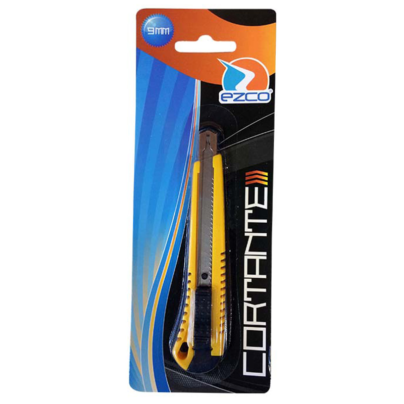  CUTTER EZCO PLASTICO CON GUIA 9MM