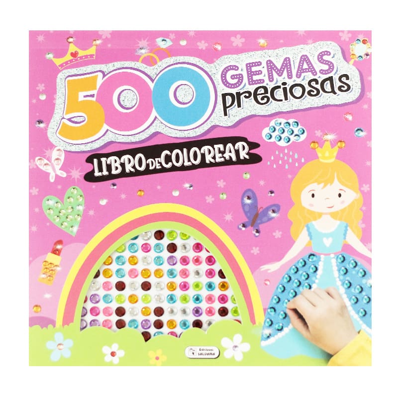  LIBRO PLOW 500 GEMAS PRECIOSAS PRINCESAS
