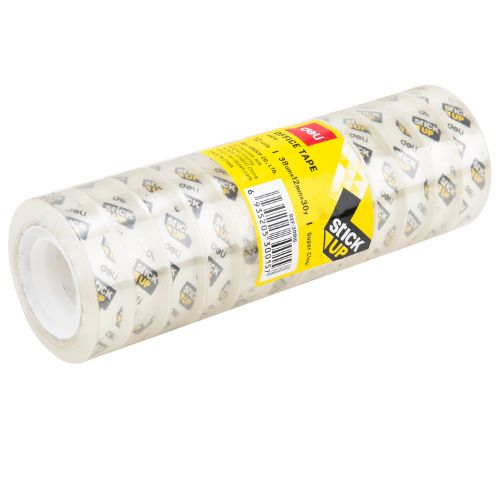 CINTA ADHESIVA DELI S CRISTAL 12X27 TB;
X12