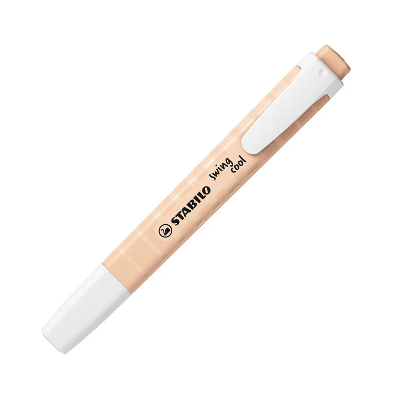  RESALTADOR FINO STABILO SWING COOL X10;
PASTEL BEIGE