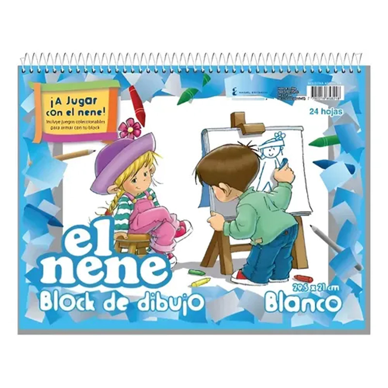  BLOCK N5 EL NENE 24H ESPIRALADO BLANCO