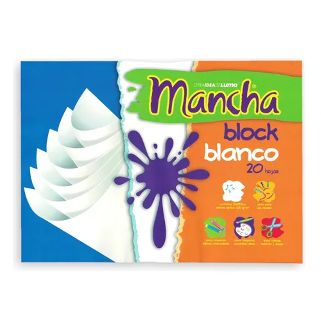  BLOCK N5 MANCHA 20 HOJAS BLANCO