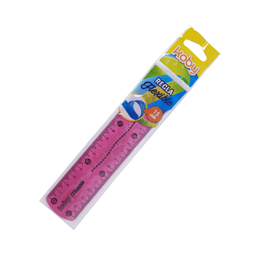  REGLA 15CM KOBY FLEX BLISTER X1