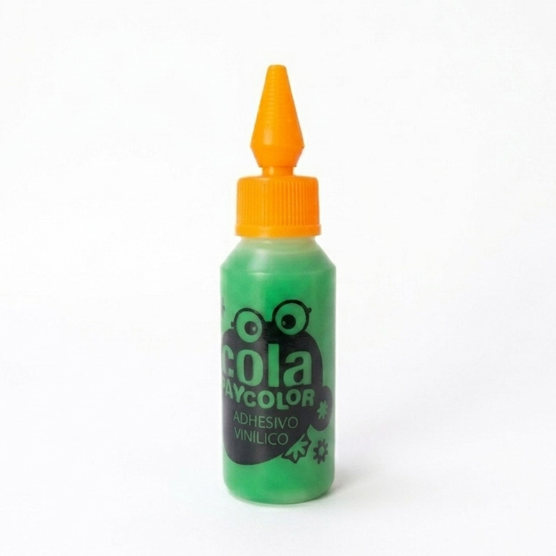  ADHESIVO COLOR PLAYCOLOR 30GR VERDE X48