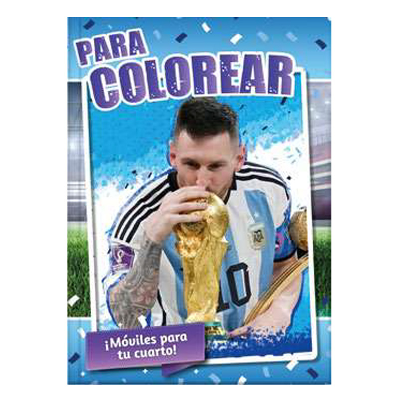  LIBRO PARA COLOREAR MESSI 2