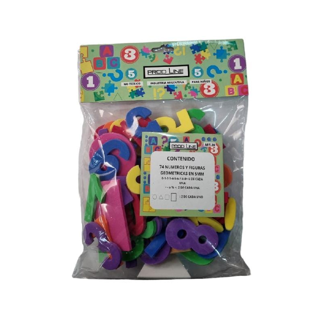  JUEGO PROD LINE FIGURAS GEOMETRICAS 5MM X48