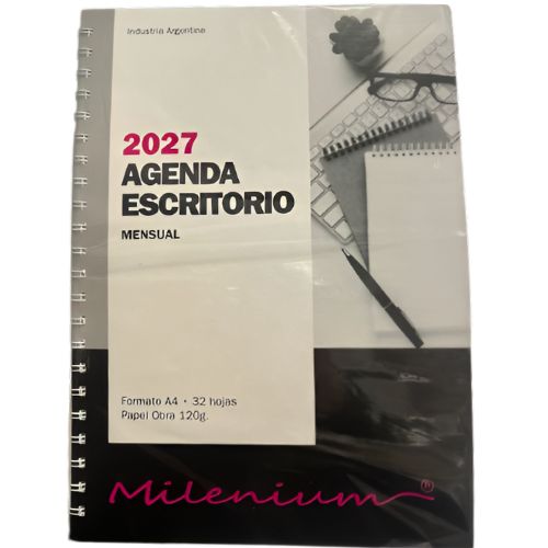  AGENDA CRISWAL A4 MENSUAL ESCRITORIO MES  A LA VISTA CAL50