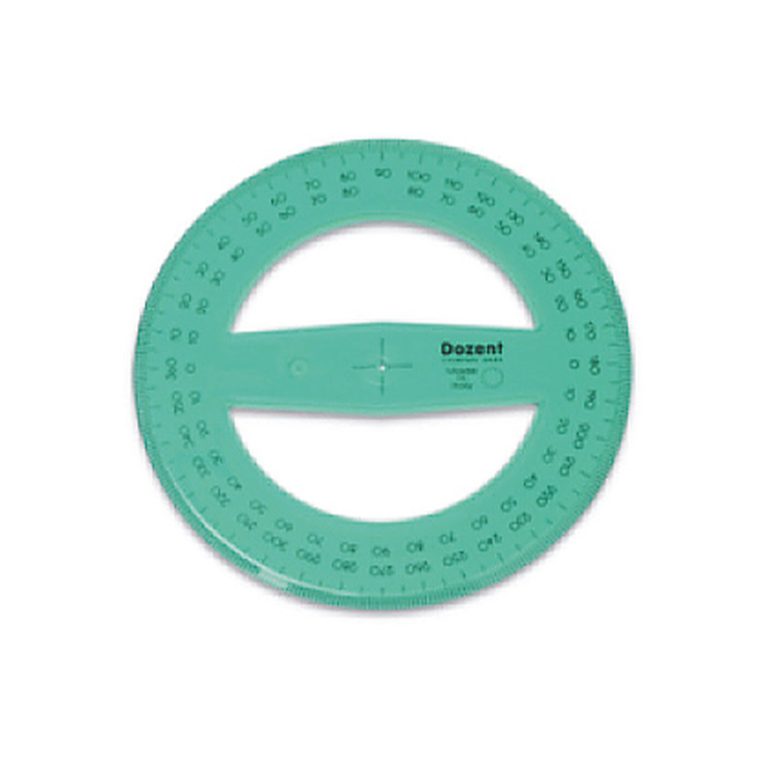  TRANSPORTADOR 360 DOZENT 12CM