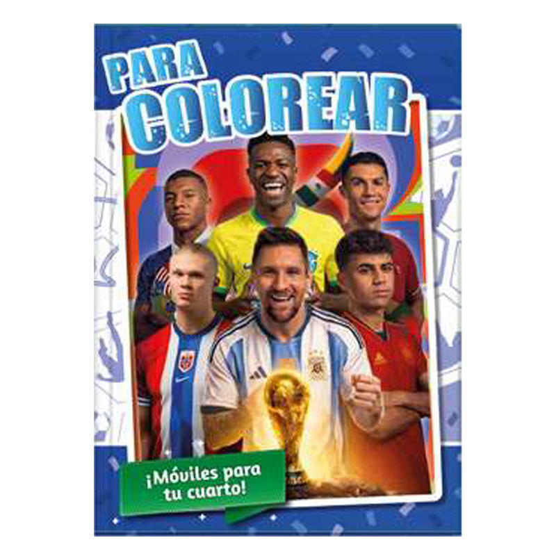 LIBRO PARA COLOREAR MUNDIAL