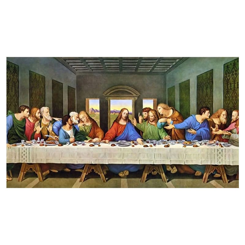  DIAMOND PAINTING 20X30 CUADROS FAMOSOS;
LA ULTIMA CENA MR18358