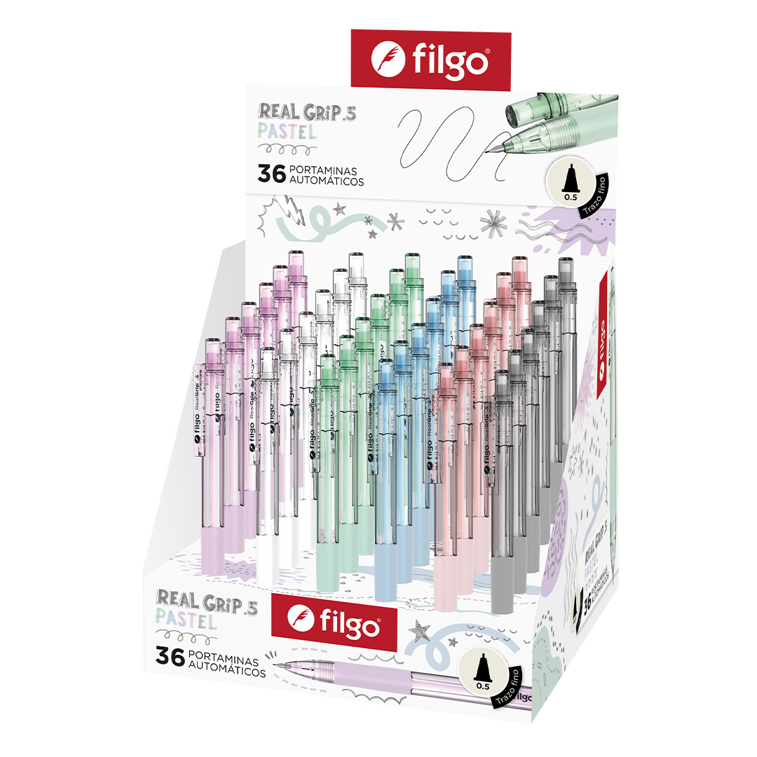  LAPIZ MECANICO FILGO H105 0.5 PASTEL X36