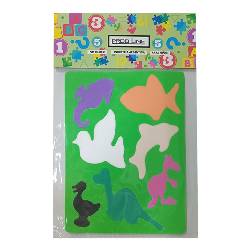  JUEGO PROD LINE ENCASTRE ANIMALES