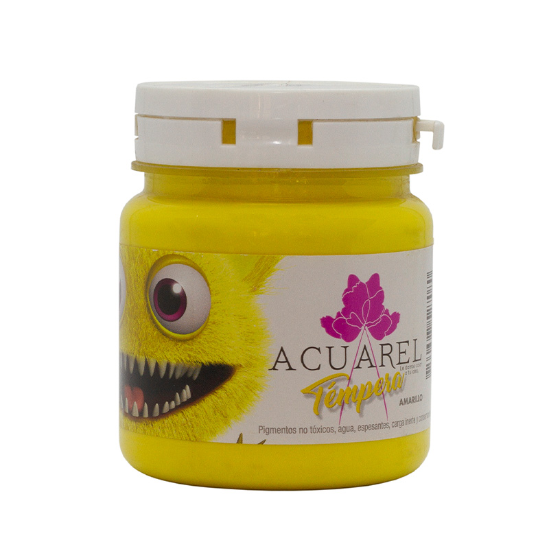  TEMPERA ACUAREL POTE 250GR AMARILLO