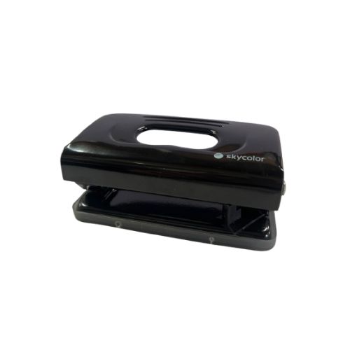  PERFORADORA SKYCOLOR CHICA 10 HOJAS  NEGRA