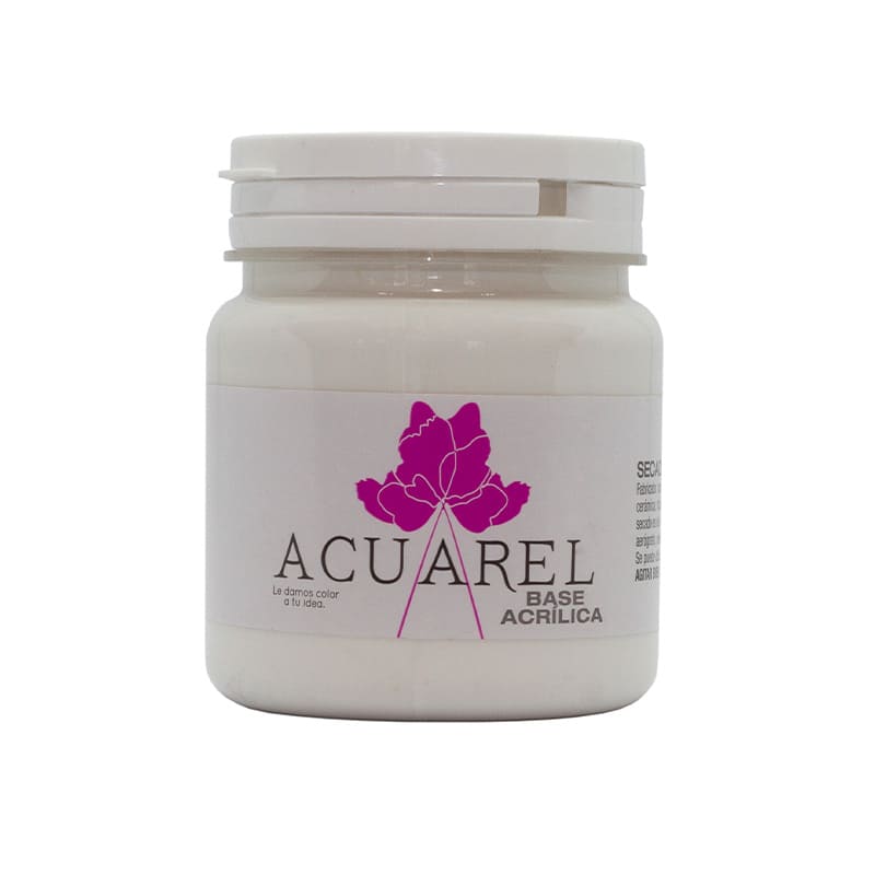  BASE ACRILICA ACUAREL 200CC BLANCO  TITANIO