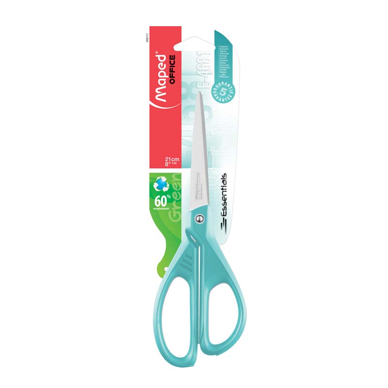  TIJERA MAPED 21CM ESSENTIAL PASTEL  BLISTER X1