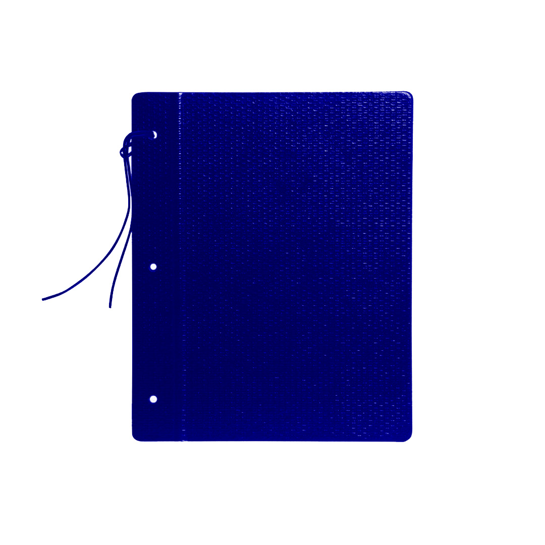  CARPETA ESCOLAR TAPA N3 THE PEL FIBRAAZUL CON CORDON X25