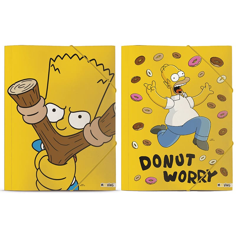  CARPETA 3 SOLAPAS OFICIO MOOVING SIMPSON