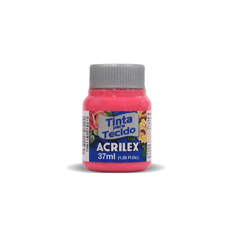  PINTURA TELA MATE ACRILEX 37ML PINK