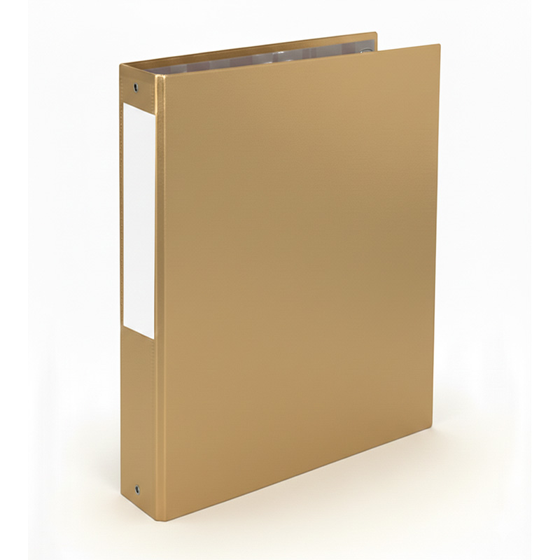  CARPETA A4 2X40 THE PEL METALIZADA  DORADO