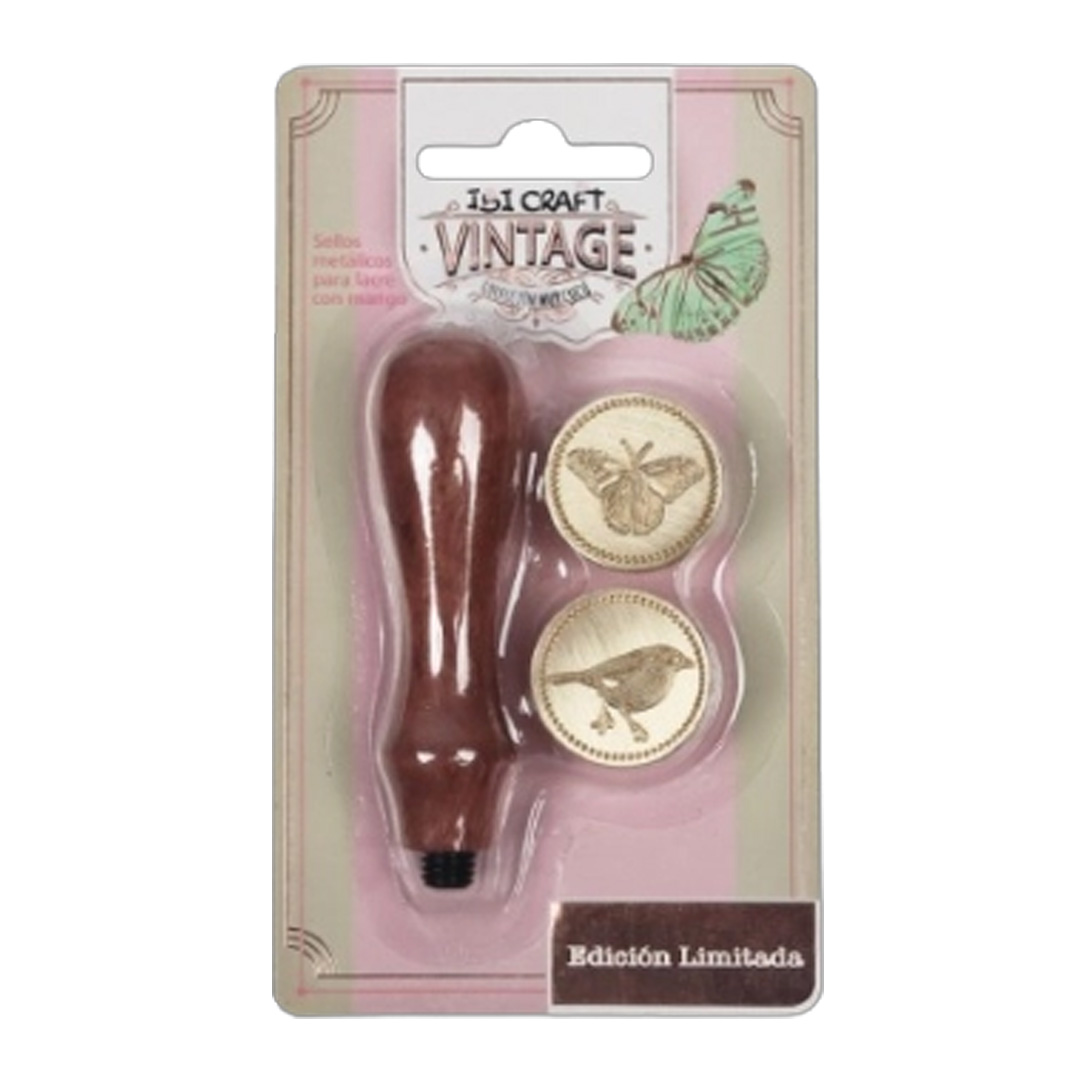  KIT LACRE IBICRAFT MANGO + BRONCE X2  VINTAGE