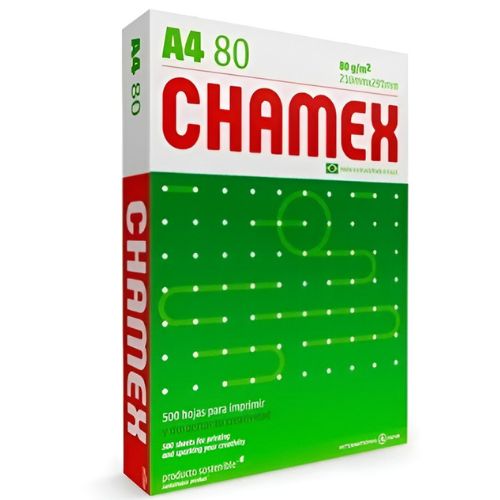  RESMA A4 CHAMEX 80 GR 500 HOJAS