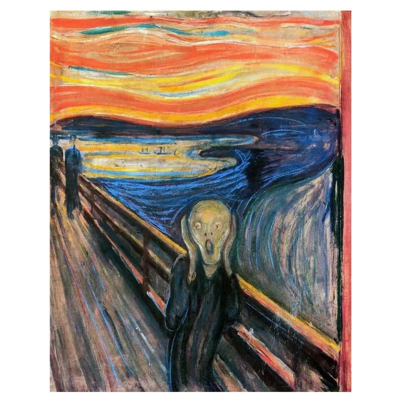  DIAMOND PAINTING 20X30 CUADROS FAMOSOS;
EL GRITO SGK90320