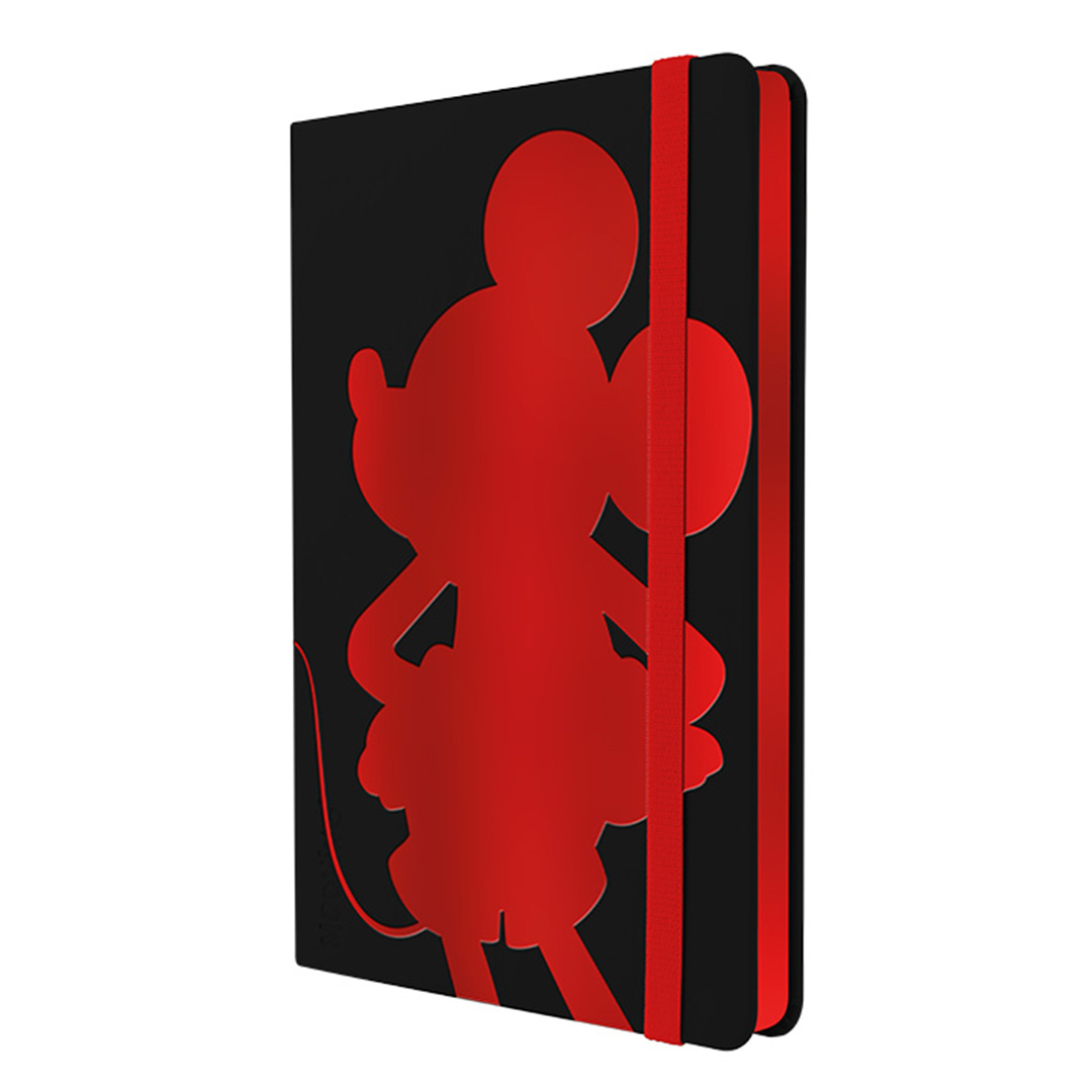  CUADERNO MOOVING A5 TAPA DURA PU MICKEY MOUSE 96H RAYADO