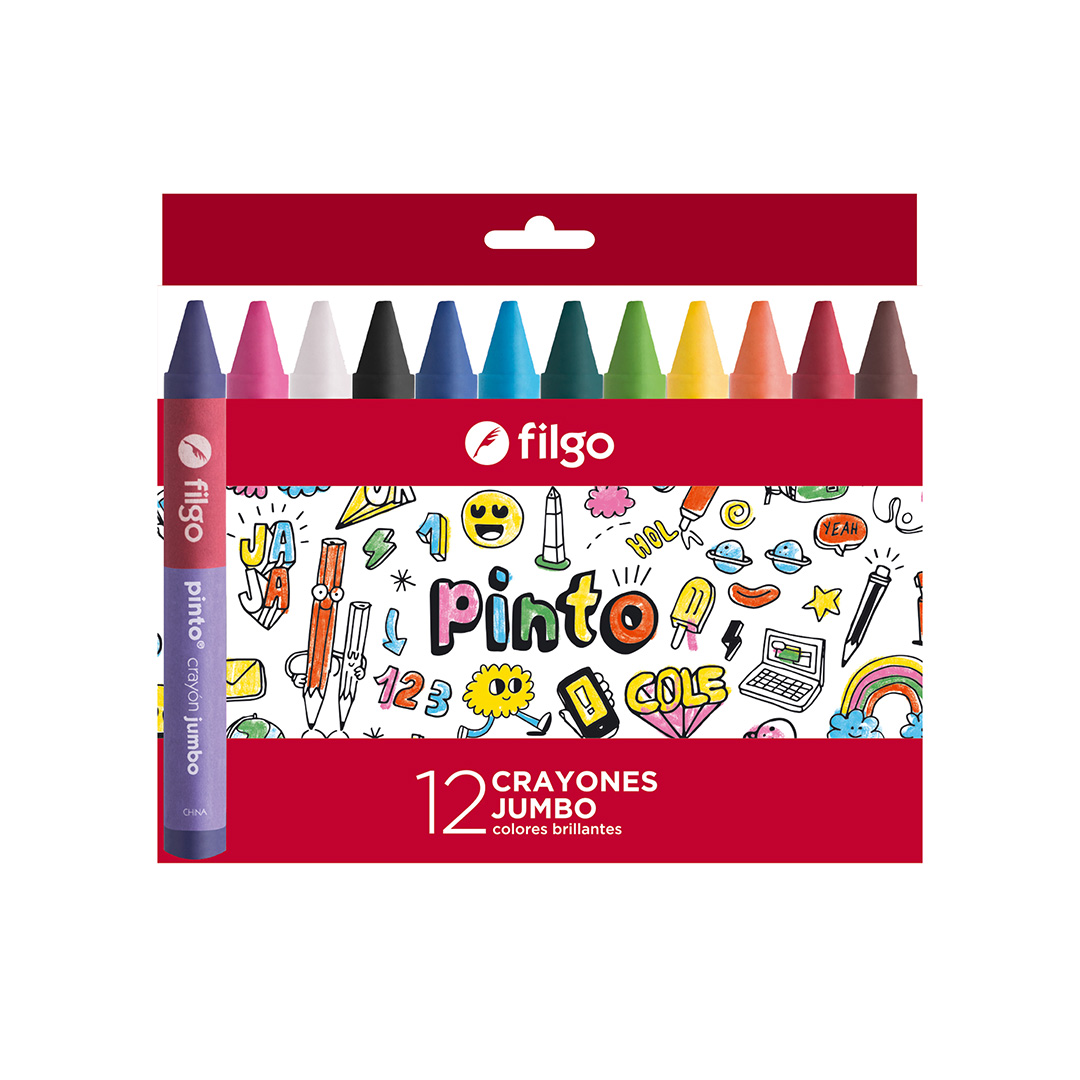  CRAYON FILGO PINTO JUMBO X12