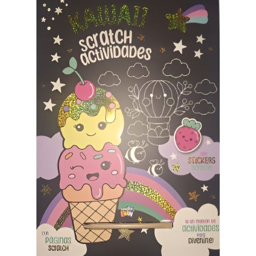  LIBRO PLOW SCRATCH ACTIVIDADES KAWAII