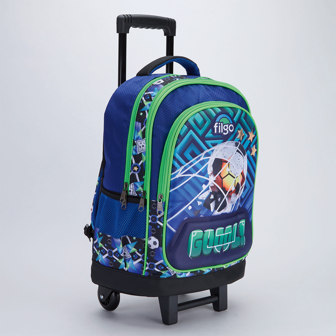  MOCHILA FILGO STARPAK 3D 18'' CARRO  FUTBOL 26L