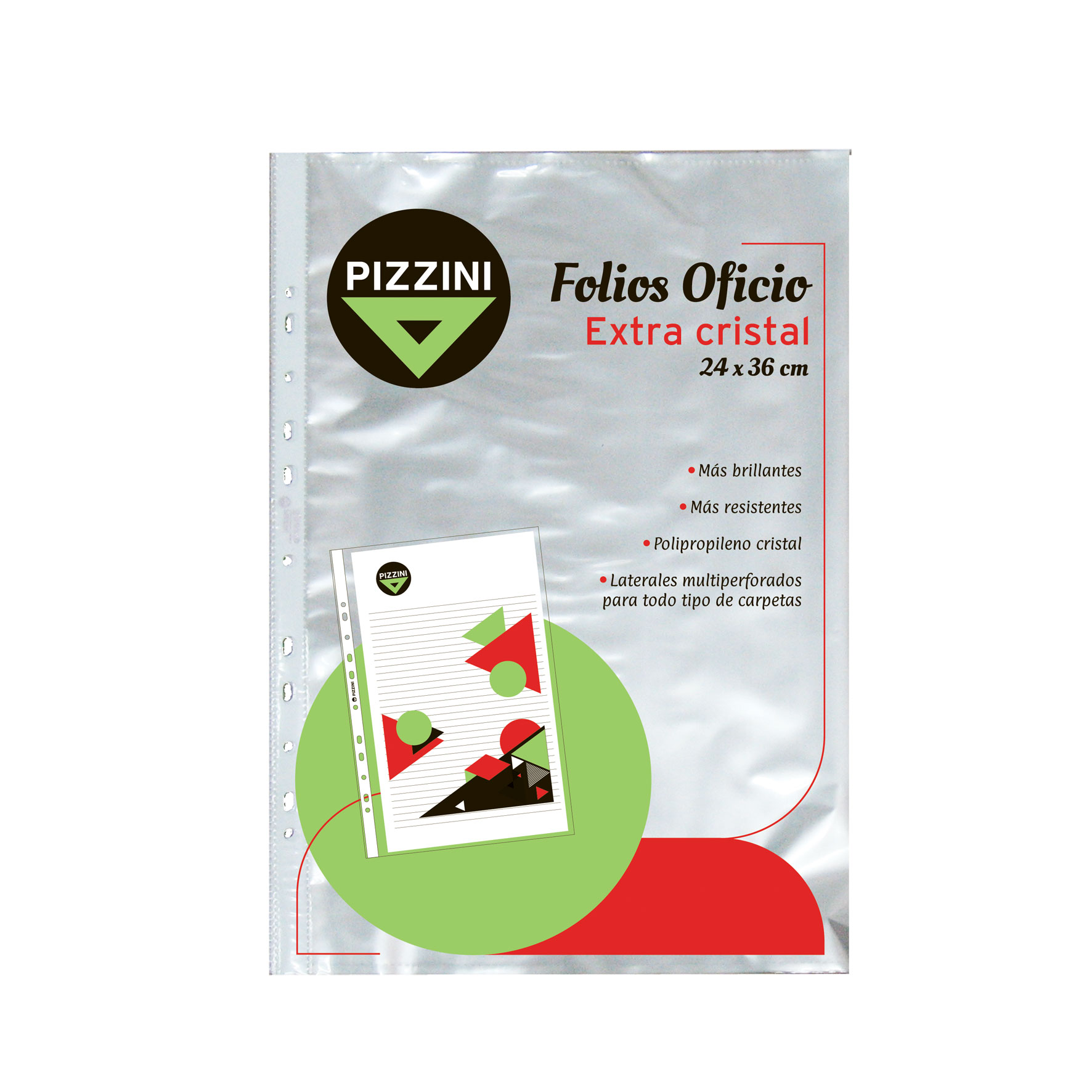  FOLIO OFICIO 50 MICRONES PIZZINI X100