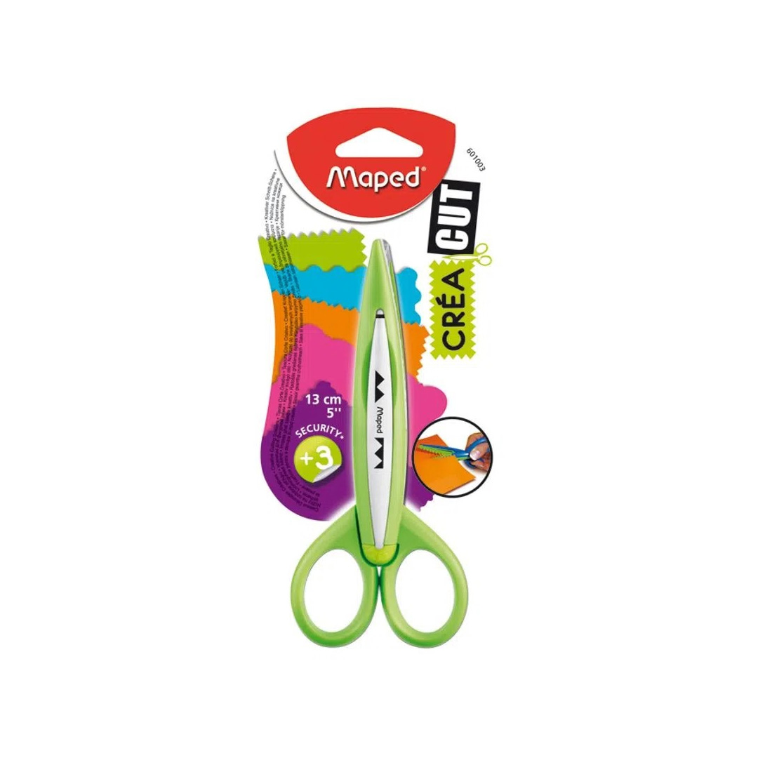  TIJERA MAPED 13CM CREATIVA FORMA BLISTER  X1