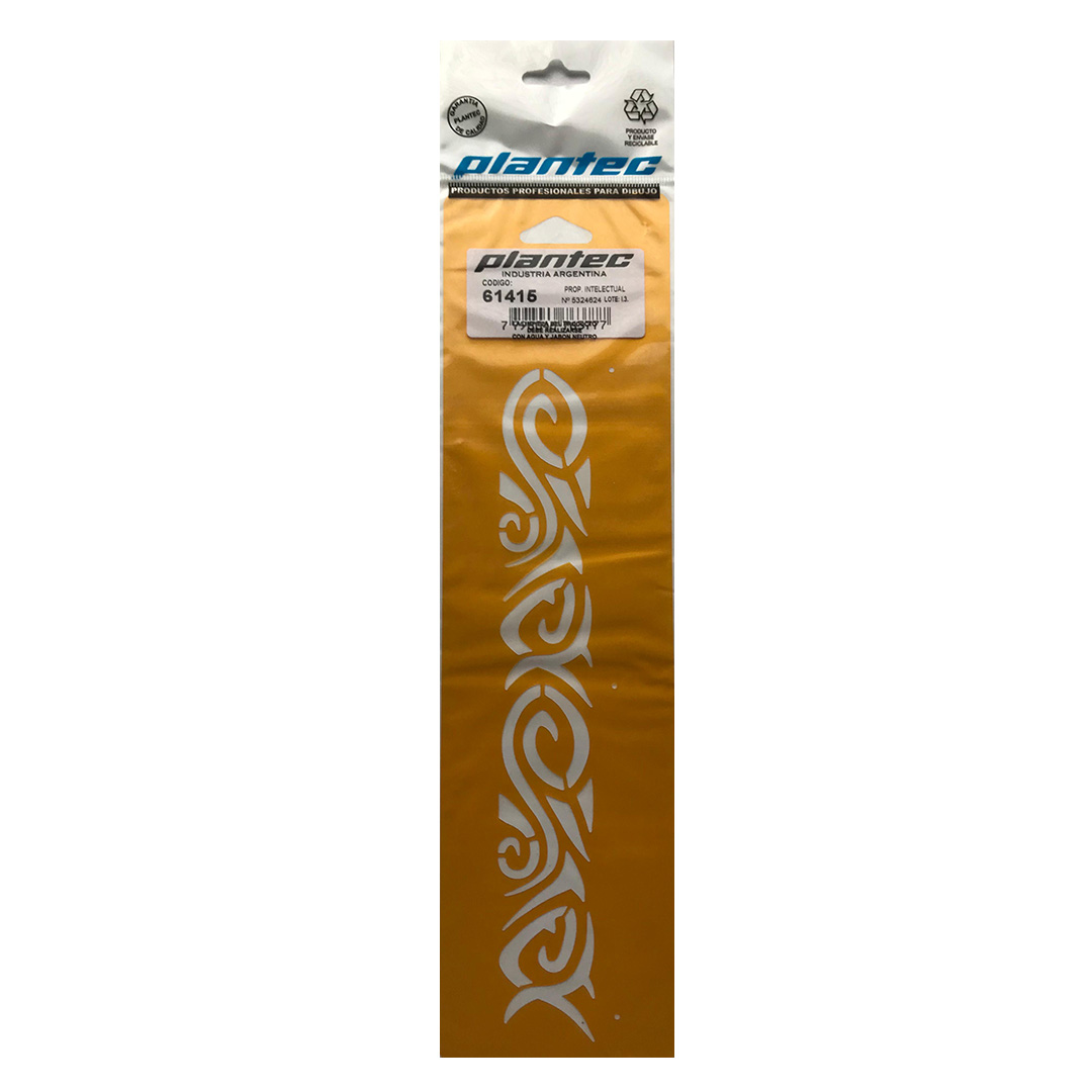  STENCIL PLANTEC 80X30 GUARDA MAORI