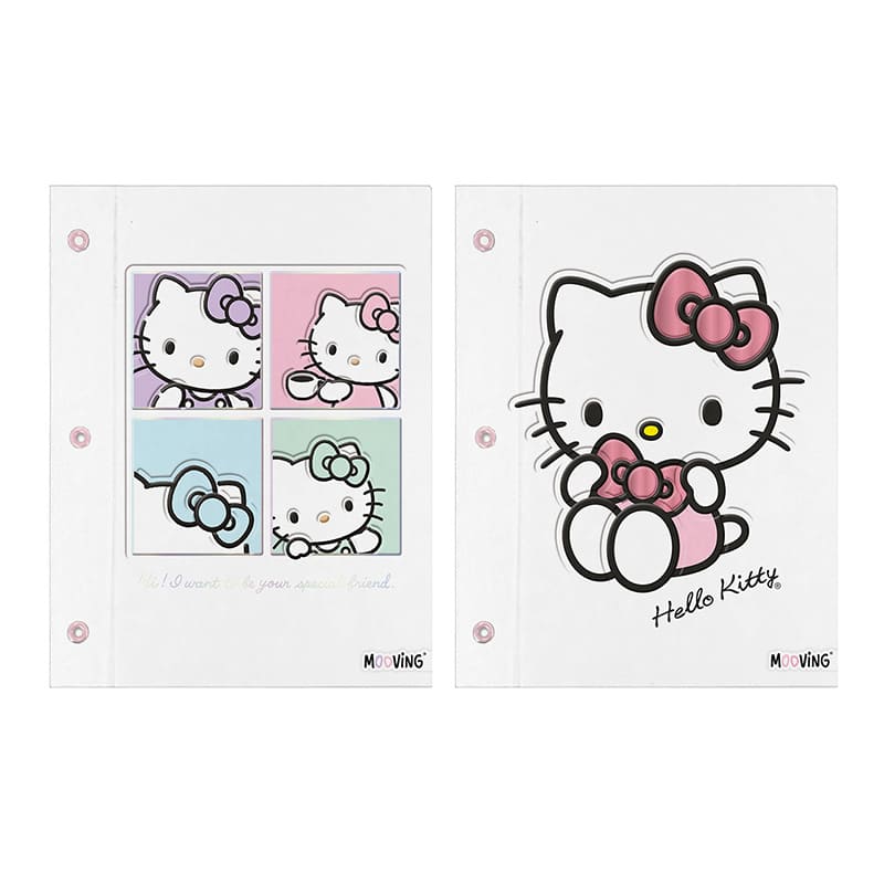 CARPETA ESCOLAR TAPA N3 MOOVING HELLOKITTY
