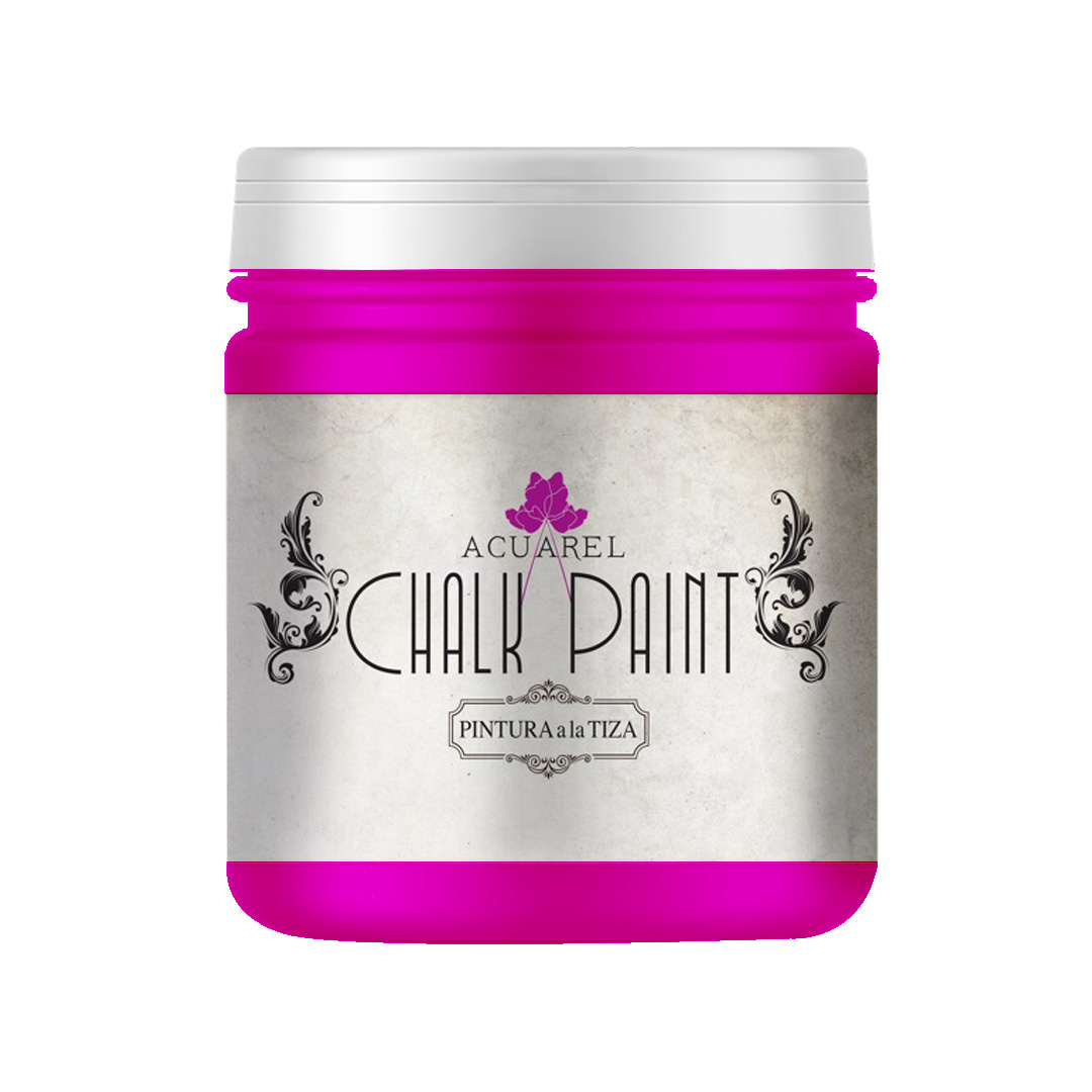  PINTURA A LA TIZA ACUAREL POTE 200  GRAMOS MORADO