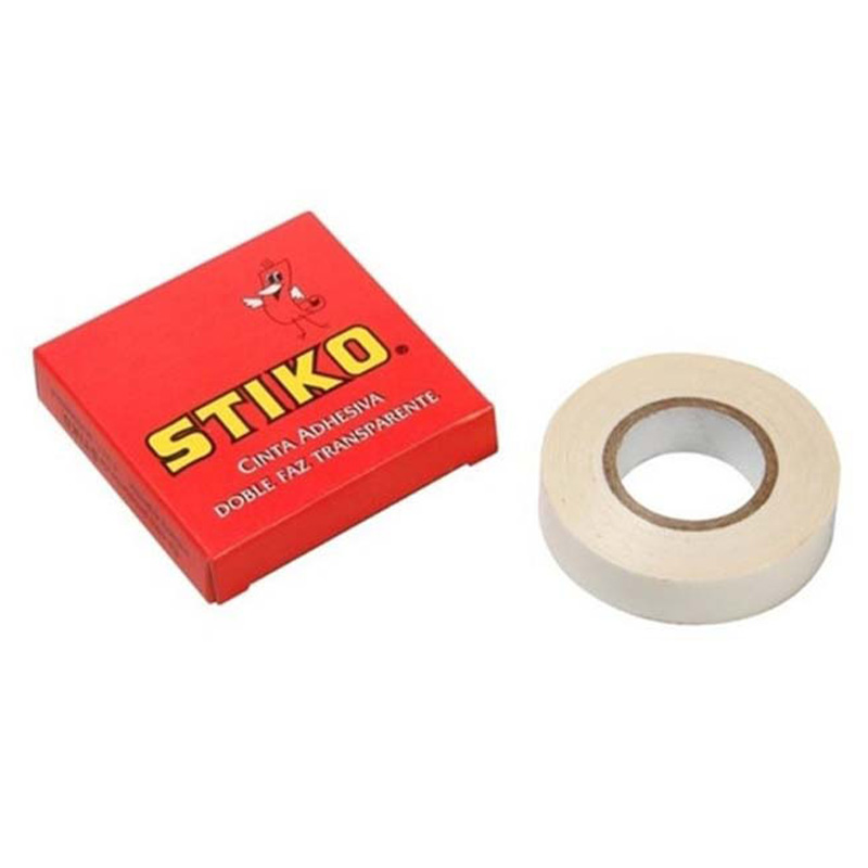  CINTA ADHESIVA BIFAZ STIKO 12X10 X1