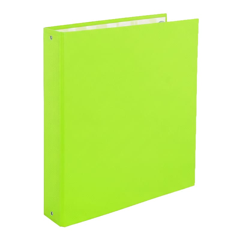  CARPETA ESCOLAR AVIOS 3X40 PVC VERDE  MANZANA