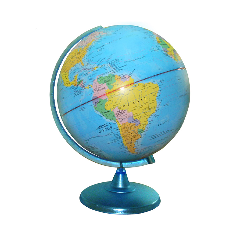  GLOBO TERRAQUEO 257W PLOW BASE PLASTICA 25CM